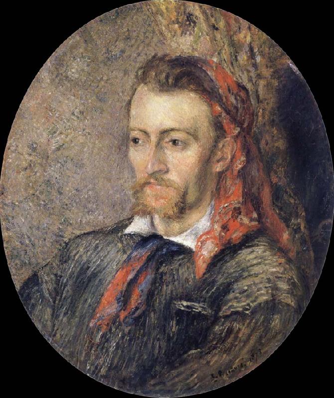 Camille Pissarro Portrait of Eugene Murer oil painting image